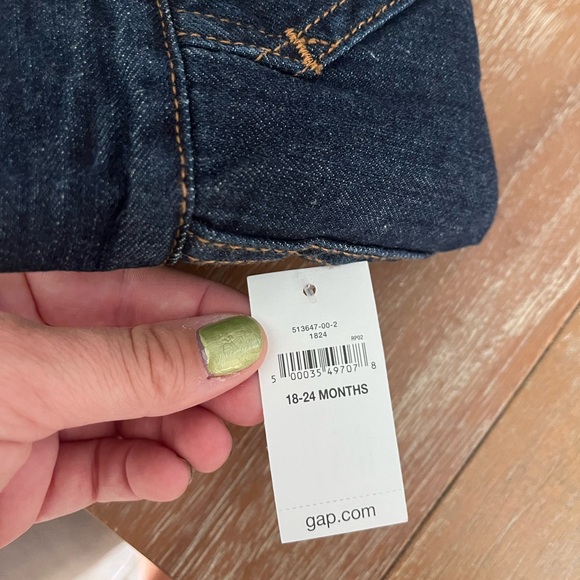 BABY GAP Sherpa lined denim jacket - Picture 4 of 4